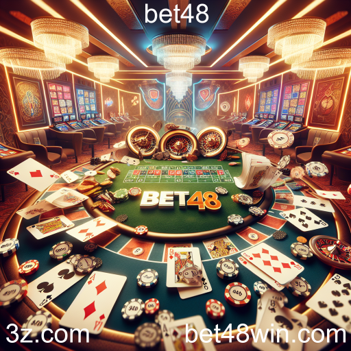 Explore o Mundo dos Jogos de Cartas no Bet48