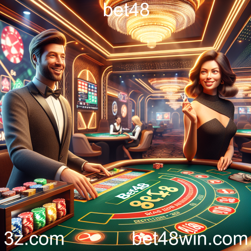 Cassino Ao Vivo no Bet48: A Experiência de Jogo que Você Merece